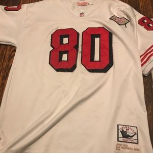 Vintage white 49ers Jerry Rice jersey (1994)